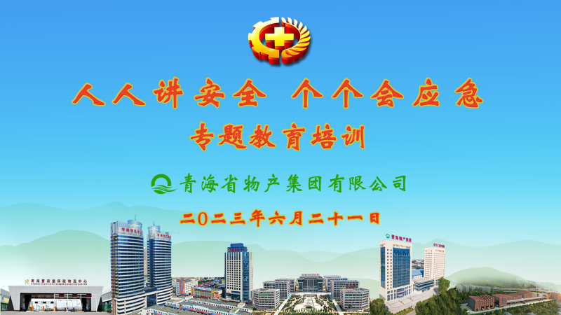 提高安全管理水平 落實全員安全責(zé)任&mdash;&mdash;集團安委會舉辦2023年&ldquo;人人講安全，個個會應(yīng)急&rdquo;專題教育培訓(xùn)