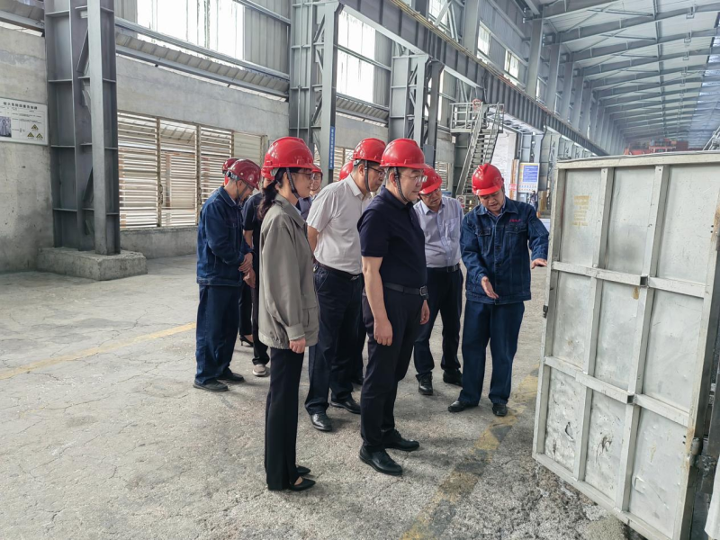 省國(guó)資委黨委書(shū)記、主任姜軍蒞臨物產(chǎn)工投公司調(diào)研