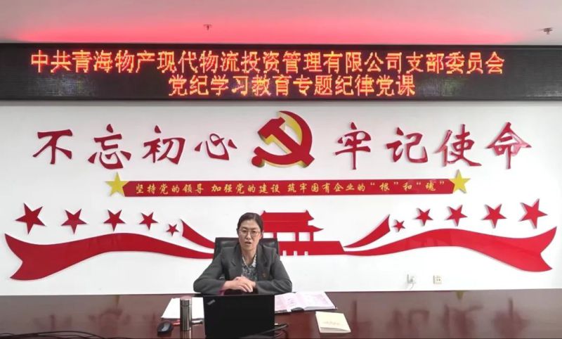 嚴(yán)明紀(jì)律作風(fēng) 永葆政治本色&mdash;&mdash;集團(tuán)黨委書記、董事長劉玲同志講授專題紀(jì)律黨課
