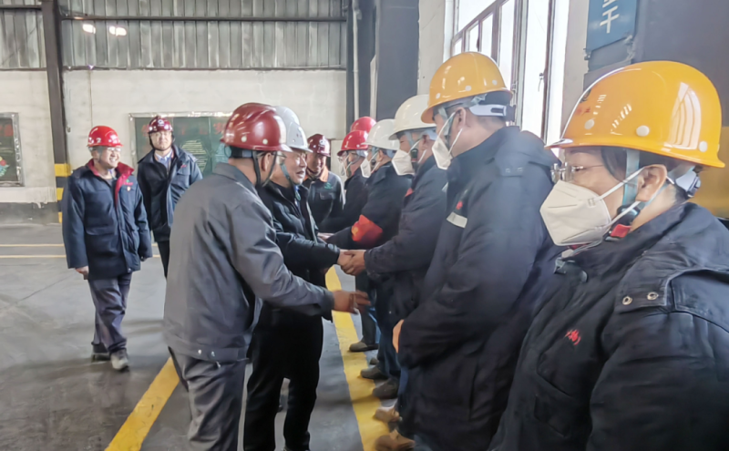 過年好！省國資委領(lǐng)導(dǎo)把新春祝福送到一線崗位