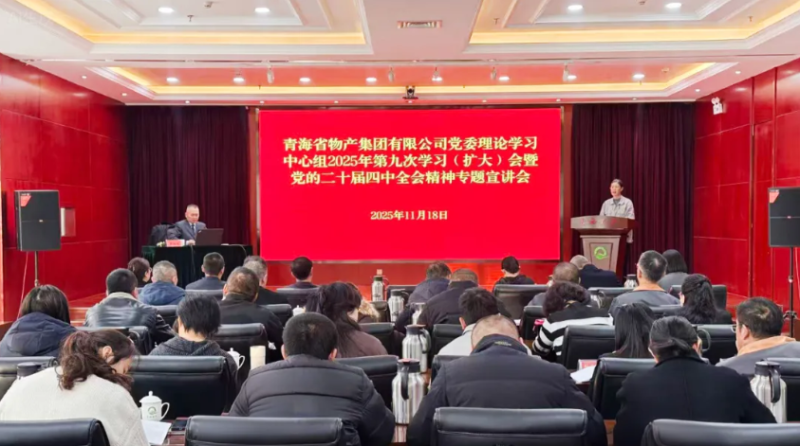 集團(tuán)黨委召開(kāi)黨的二十屆四中全會(huì)精神宣講會(huì)