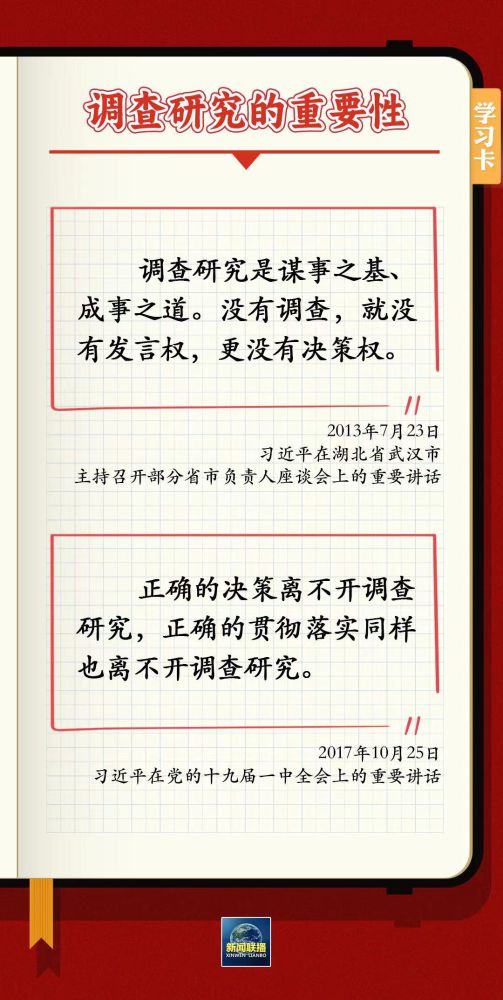 學(xué)習(xí)卡丨如何深入調(diào)查研究？跟總書(shū)記學(xué)習(xí)&ldquo;五字訣&rdquo;