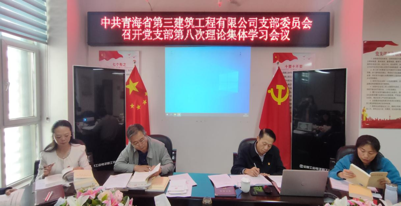 三建公司黨支部召開第八次理論集體學(xué)習(xí)會 ----集團(tuán)黨委委員、紀(jì)委書記講主題教育專題黨課